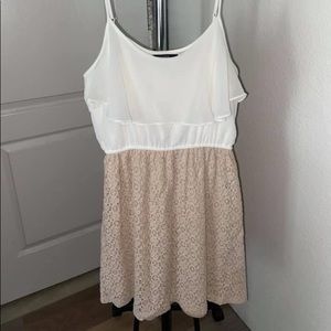 Forever 21 Neutral Spring Dress